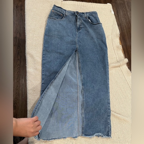 Sincerely jules denim skirt 9/28 - Picture 4 of 7